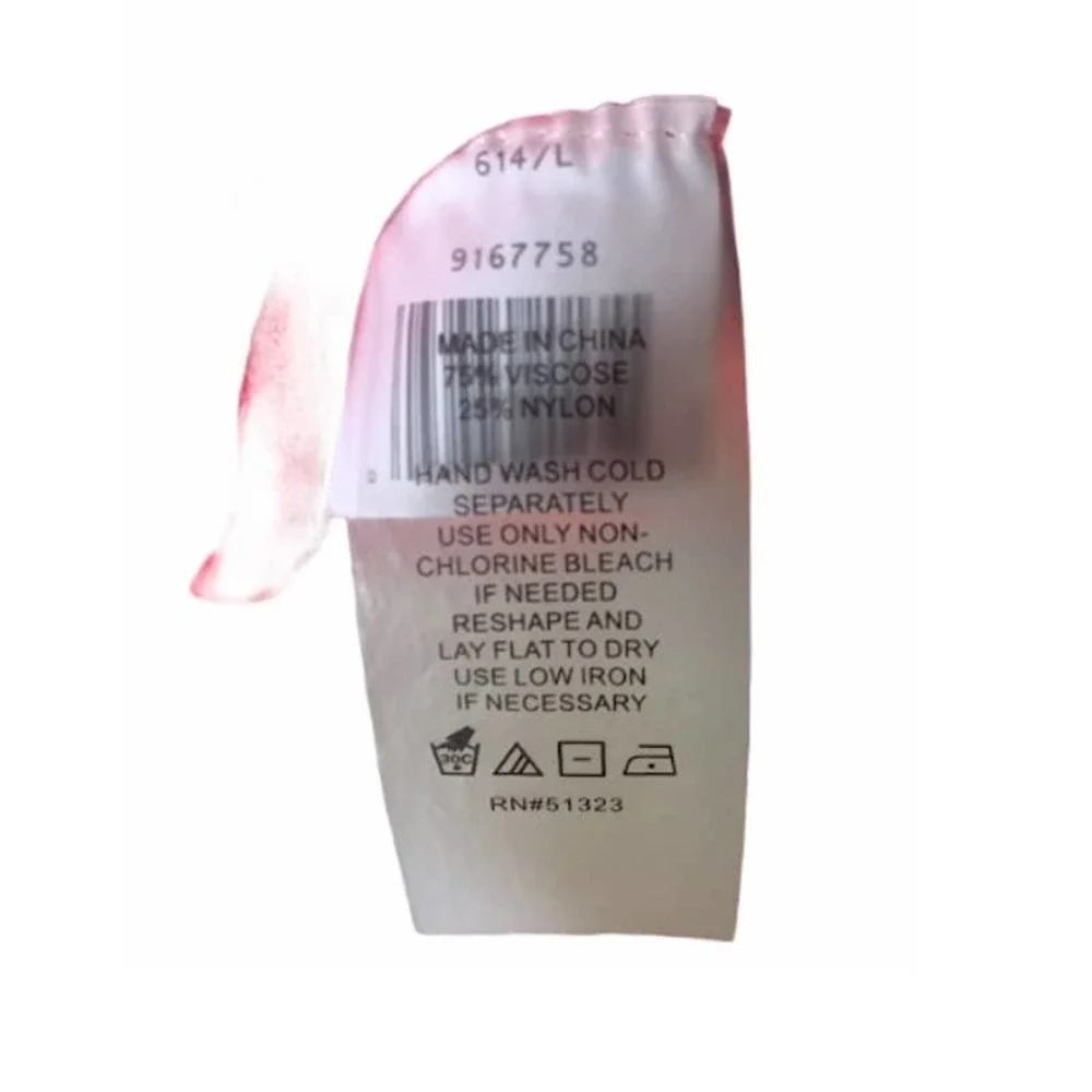 Vince Camuto Red Mock Choker Neck Faux Wrap Dress - Picture 6 of 8